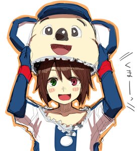 Rating: Safe Score: 0 Tags: 1girl :d blue_headwear blush blush_stickers brown_hair chunichi_dragons commentary_request doala gloves green_eyes hat heterochromia image long_sleeves looking_at_viewer mascot mascot_head nippon_professional_baseball open_mouth red_eyes rozen_maiden short_hair sketch smile solo souseiseki translated white_background yu_65026 User: admin