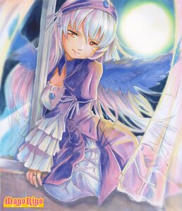 Rating: Safe Score: 0 Tags: 1girl artist_name bad_id bad_pixiv_id bangs blurry blurry_foreground closed_mouth corset depth_of_field dress feathered_wings frilled_sleeves frills gothic_lolita hairband image lolita_fashion long_hair long_sleeves looking_at_viewer mayo_riyo multicolored photo puffy_sleeves ribbon rozen_maiden smile solo stained_glass suigintou very_long_hair white_hair wings User: admin