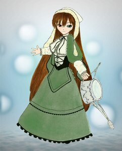 Rating: Safe Score: 0 Tags: 1girl auto_tagged brown_hair corset dress frills full_body green_dress green_eyes head_scarf heterochromia image long_hair long_sleeves looking_at_viewer red_eyes smile solo standing suiseiseki very_long_hair watering_can User: admin