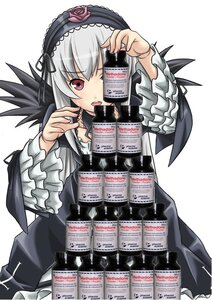 Rating: Safe Score: 0 Tags: 1girl book dress frilled_sleeves frills gothic_lolita hairband image lolita_fashion long_hair long_sleeves red_eyes rose silver_hair solo suigintou wide_sleeves wings User: admin