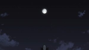 Rating: Safe Score: 0 Tags: 1girl cloud full_moon greyscale image monochrome moon night night_sky scenery sky solo star_(sky) suigintou User: admin