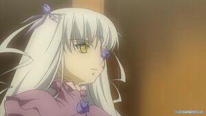 Rating: Safe Score: 0 Tags: 1girl bangs barasuishou closed_mouth dress flower frills hair_ribbon image long_hair long_sleeves looking_at_viewer profile purple_flower purple_rose ribbon rose silver_hair solo suigintou upper_body yellow_eyes User: admin