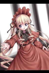 Rating: Safe Score: 0 Tags: 1girl blonde_hair blue_eyes bonnet bow bowtie capelet dress image letterboxed long_hair long_sleeves looking_at_viewer red_dress shinku solo twintails very_long_hair User: admin