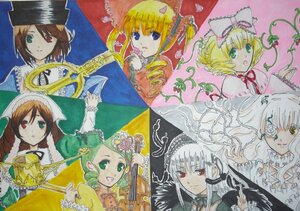 Rating: Safe Score: 0 Tags: 6+girls blonde_hair blue_eyes bow brown_hair dress drill_hair flower frills green_eyes green_hair hat head_scarf heterochromia hina_ichigo image kanaria long_hair long_sleeves looking_at_viewer multiple multiple_girls pink_bow red_eyes shinku short_hair siblings sisters souseiseki suigintou suiseiseki tagme top_hat twin_drills twins twintails User: admin