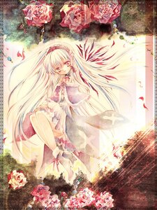 Rating: Safe Score: 0 Tags: 1girl auto_tagged dress flower frills hairband image long_hair looking_at_viewer ribbon rose solo suigintou very_long_hair white_hair wings User: admin