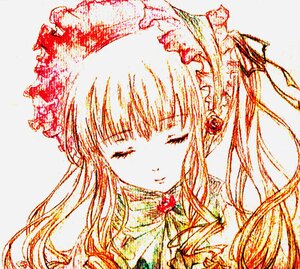 Rating: Safe Score: 0 Tags: 1girl bangs closed_eyes closed_mouth flower image long_hair rose shinku smile solo User: admin