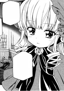 Rating: Safe Score: 0 Tags: 1girl blush drill_hair flower greyscale hat image long_hair looking_at_viewer monochrome rose shinku solo suigintou twin_drills User: admin