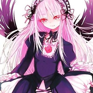 Rating: Safe Score: 0 Tags: 1girl bangs black_dress black_wings closed_mouth dress flower frills hairband image lolita_hairband long_hair long_sleeves looking_at_viewer pink_eyes pink_hair red_eyes rose smile solo suigintou very_long_hair white_background wings User: admin