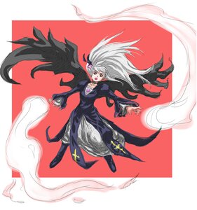 Rating: Safe Score: 0 Tags: 1girl black_dress breasts choker dress full_body image jewelry long_hair long_sleeves necklace solo suigintou very_long_hair white_hair wings User: admin