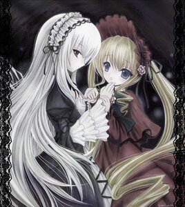 Rating: Safe Score: 0 Tags: 2girls blonde_hair blush dress drill_hair frills hairband image long_hair long_sleeves multiple_girls pair ribbon shinku suigintou twintails very_long_hair yuri User: admin