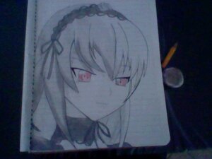 Rating: Safe Score: 0 Tags: 1girl bangs closed_mouth dress eyebrows_visible_through_hair hair_between_eyes hairband image long_hair looking_at_viewer red_eyes ribbon simple_background solo suigintou User: admin