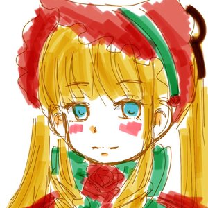 Rating: Safe Score: 0 Tags: 1girl auto_tagged bangs blonde_hair blue_eyes blush_stickers bow eyebrows_visible_through_hair flower hat image long_hair looking_at_viewer red_flower red_rose rose shinku simple_background solo white_background User: admin