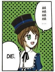 Rating: Safe Score: 0 Tags: 1girl :d blue_dress brown_hair collar dress green_eyes hat image long_sleeves open_mouth ribbon simple_background smile solo souseiseki speech_bubble suiseiseki upper_body User: admin