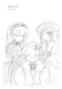 Rating: Safe Score: 0 Tags: 3girls :d ^_^ blush closed_eyes dress frills greyscale hairband head_scarf image long_hair long_sleeves looking_at_viewer monochrome multiple multiple_girls open_mouth short_hair simple_background smile suigintou suiseiseki tagme very_long_hair white_background wings User: admin