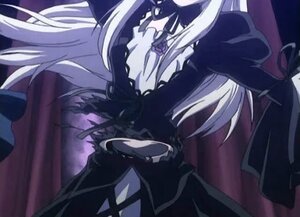 Rating: Safe Score: 0 Tags: 1girl braid hat image long_hair solo suigintou white_hair User: admin