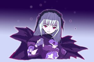 Rating: Safe Score: 0 Tags: 1girl albino black_wings dress evil_smile frills grey_hair hairband image jewelry kimura_(kimidoriiro) long_hair long_sleeves looking_at_viewer photoshop_(medium) red_eyes rose rozen_maiden silver_hair sketch smile solo suigintou upper_body wings User: admin