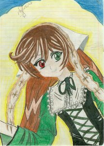 Rating: Safe Score: 0 Tags: 1girl braid green_eyes heterochromia hong_meiling image long_hair long_sleeves looking_at_viewer marker_(medium) neck_ribbon red_eyes ribbon signature smile solo suiseiseki traditional_media twin_braids upper_body watercolor_(medium) User: admin