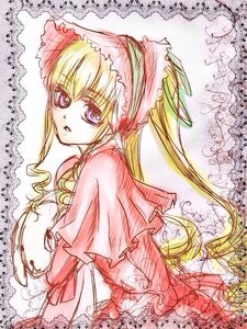 Rating: Safe Score: 0 Tags: 1girl blonde_hair bonnet bow dress frills image long_hair looking_at_viewer red_dress shinku solo twintails upper_body User: admin