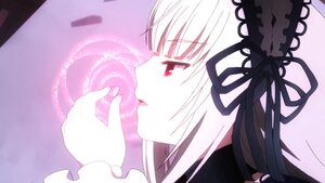 Rating: Safe Score: 0 Tags: 1girl bangs black_ribbon eyebrows_visible_through_hair frills hairband image long_hair profile ribbon solo suigintou User: admin