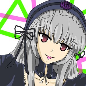 Rating: Safe Score: 0 Tags: 1girl flower hairband image lolita_hairband long_hair looking_at_viewer ribbon rose silver_hair solo suigintou User: admin