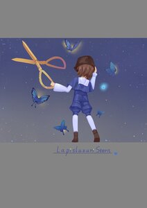 Rating: Safe Score: 0 Tags: animal blue_butterfly brown_footwear brown_hair bug butterfly butterfly_hair_ornament butterfly_net butterfly_wings dragonfly fairy hand_net hat image insect night night_sky shoes shorts sky solo souseiseki spider squiggle star_(sky) starry_sky User: admin
