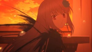 Rating: Safe Score: 0 Tags: 1girl bangs cloud evening eyebrows_visible_through_hair flower hair_flower hair_ornament image long_hair looking_at_viewer red_eyes sky solo suigintou sunset upper_body User: admin