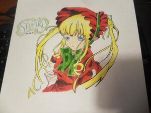 Rating: Safe Score: 0 Tags: 1girl bangs blonde_hair blue_eyes bonnet bow bowtie dress green_bow image long_hair long_sleeves looking_at_viewer marker_(medium) photo shikishi shinku sidelocks simple_background solo traditional_media twintails upper_body white_background User: admin