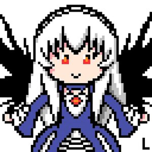 Rating: Safe Score: 0 Tags: 1girl animal_ears bangs eyebrows_visible_through_hair image pixel_art solo suigintou virtual_youtuber white_background User: admin