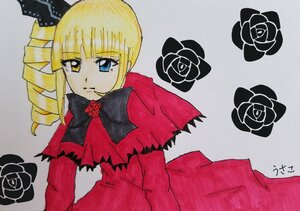 Rating: Safe Score: 0 Tags: 1girl black_flower black_rose blonde_hair blue_eyes bow bowtie capelet dress drill_hair flower heterochromia image long_sleeves pink_rose purple_rose red_flower red_rose rose shinku solo twintails white_rose yellow_rose User: admin