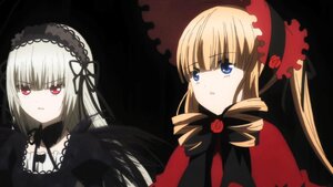 Rating: Safe Score: 0 Tags: 2girls blonde_hair blue_eyes bonnet bow dress drill_hair flower hairband image long_hair multiple_girls pair red_eyes red_flower rose shinku silver_hair suigintou twin_drills twintails User: admin