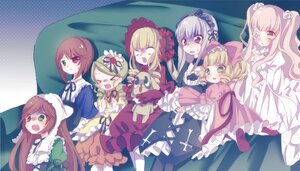 Rating: Safe Score: 0 Tags: 6+girls blonde_hair blue_eyes bow brown_hair closed_eyes dress drill_hair frills green_eyes hat heterochromia hina_ichigo image kanaria long_hair long_sleeves multiple multiple_girls open_mouth pink_bow red_dress red_eyes shinku short_hair siblings silver_hair sisters souseiseki suigintou suiseiseki tagme twins twintails very_long_hair User: admin