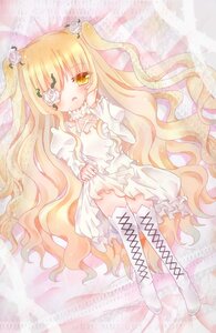 Rating: Safe Score: 0 Tags: 1girl blonde_hair boots cross-laced_footwear dress eyepatch flower full_body hair_flower hair_ornament image kirakishou knee_boots long_hair long_sleeves lying rose solo thigh_boots two_side_up very_long_hair wavy_hair white_dress white_footwear yellow_eyes User: admin