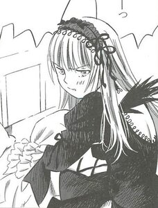 Rating: Safe Score: 0 Tags: 1girl dress frilled_sleeves frills greyscale hairband image lolita_fashion lolita_hairband long_hair long_sleeves looking_at_viewer monochrome solo suigintou upper_body wings User: admin