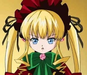 Rating: Safe Score: 0 Tags: 1girl blonde_hair blue_eyes bow bowtie flower hair_ribbon image long_hair long_sleeves looking_at_viewer pink_flower pink_rose ribbon rose shinku sidelocks simple_background solo twintails yellow_background User: admin