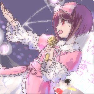 Rating: Safe Score: 0 Tags: 1girl animal_ears blush bunny_ears dress hair_ornament image jewelry long_sleeves microphone open_mouth pink_dress red_eyes short_hair singing solo souseiseki wide_sleeves User: admin
