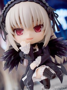Rating: Safe Score: 0 Tags: 1girl 3d bangs black_dress black_wings blurry doll dress frilled_sleeves frills hairband long_hair long_sleeves looking_at_viewer photo red_eyes ribbon rose smile solo suigintou wings User: admin