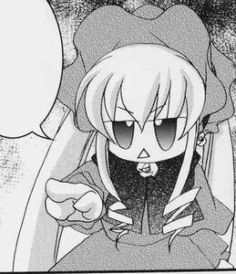 Rating: Safe Score: 0 Tags: 1girl greyscale hat image long_hair monochrome open_mouth shinku solo User: admin