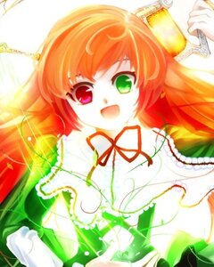 Rating: Safe Score: 0 Tags: 1girl :d dress frills green_eyes heterochromia image long_hair looking_at_viewer open_mouth red_eyes ribbon smile solo suiseiseki User: admin