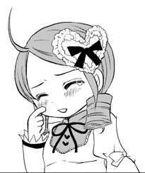 Rating: Safe Score: 0 Tags: 1girl ahoge blush closed_eyes drill_hair greyscale hair_ornament image kanaria monochrome open_mouth ribbon simple_background smile solo upper_body User: admin