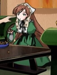 Rating: Safe Score: 0 Tags: 1girl brown_hair dress green_dress green_eyes head_scarf image long_hair long_sleeves solo suiseiseki User: admin