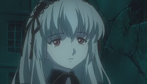 Rating: Safe Score: 0 Tags: 1girl closed_mouth frown hair_ribbon hairband image long_hair looking_at_viewer ribbon shinku solo suigintou upper_body User: admin