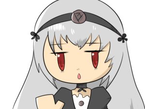 Rating: Safe Score: 0 Tags: 1girl bangs black_dress black_hairband black_ribbon blush choker dress eyebrows_visible_through_hair hairband image looking_at_viewer open_mouth puffy_sleeves red_eyes simple_background solo striped suigintou User: admin