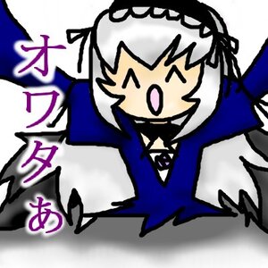Rating: Safe Score: 0 Tags: 1girl >_< armor blue_dress blush blush_stickers chibi closed_eyes dress image long_sleeves open_mouth ribbon simple_background solo suigintou User: admin