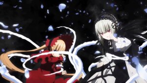 Rating: Safe Score: 0 Tags: 2girls blonde_hair dress hairband image long_hair long_sleeves multiple_girls pair petals red_eyes shinku silver_hair suigintou very_long_hair User: admin