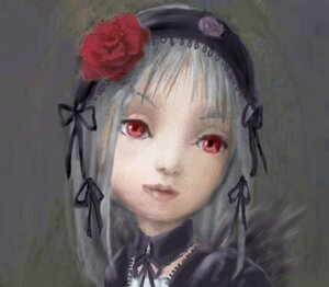 Rating: Safe Score: 0 Tags: 1girl bangs black_ribbon closed_mouth flower image long_hair looking_at_viewer red_eyes ribbon rose silver_hair solo suigintou User: admin