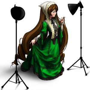 Rating: Safe Score: 0 Tags: 1girl blush brown_hair closed_eyes commentary_request dress drill_hair full_body green_dress highres image lights long_hair long_sleeves md5_mismatch nobuya photoshop_(medium) resolution_mismatch rozen_maiden silhouette solo source_larger suiseiseki very_long_hair white_background User: admin