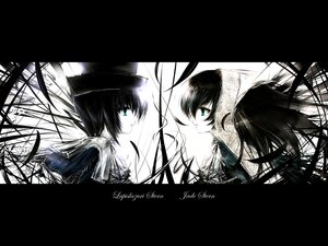 Rating: Safe Score: 0 Tags: 2girls black_hair black_rock_shooter_(character) blue_eyes dead_master feathers from_side green_eyes hat highres image kei_(keigarou) letterboxed long_hair multiple_girls pair pale_skin profile rozen_maiden short_hair siblings sisters souseiseki suiseiseki twins User: admin
