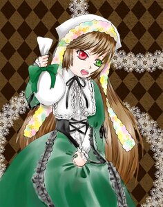 Rating: Safe Score: 0 Tags: 1girl argyle argyle_background argyle_legwear board_game brown_hair checkerboard_cookie checkered checkered_background checkered_floor checkered_kimono checkered_skirt chess_piece cookie diamond_(shape) dress flag floor green_dress green_eyes head_scarf heterochromia image knight_(chess) long_hair on_floor open_mouth perspective plaid_background red_eyes reflection solo suiseiseki tile_floor tile_wall tiles top_hat vanishing_point very_long_hair User: admin