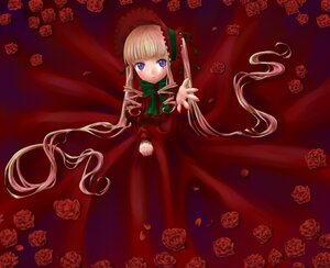 Rating: Safe Score: 0 Tags: 1girl blonde_hair dress flower green_bow image long_hair long_sleeves looking_at_viewer petals pink_flower pink_rose red_dress red_flower red_rose red_theme rose rose_petals shinku solo twintails very_long_hair white_rose User: admin