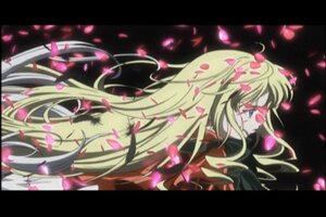 Rating: Safe Score: 0 Tags: 1girl anime_coloring blonde_hair blurry blurry_foreground cherry_blossoms depth_of_field image letterboxed long_hair petals shinku solo User: admin